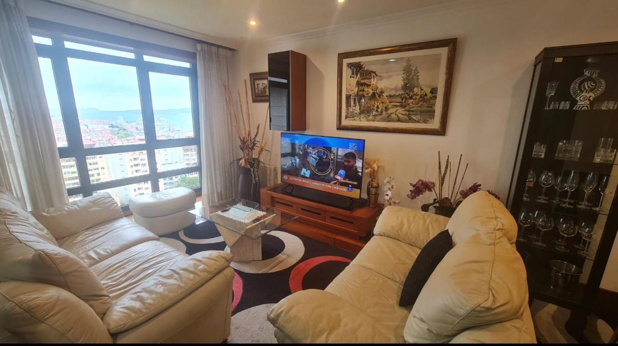 Fabuloso Apartamento Con Vistas A La Ria De Віго Екстер'єр фото